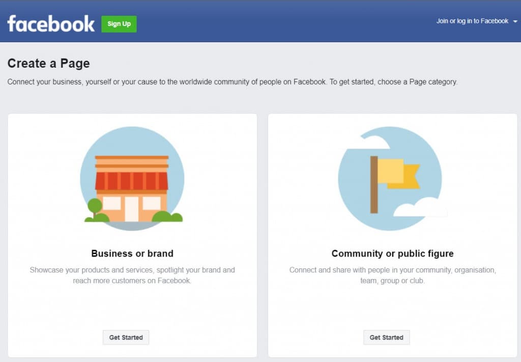  create new facebook page